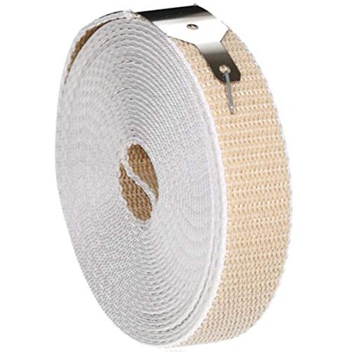 Schellenberg 34304 Band-fix rolluikband, reparatieset, vervanging van defecte rolluikriemen zonder de rolluikkast te openen, complete set, MAXI 23 m, Beige