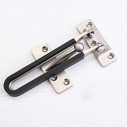 YDEWLY Deurkettingen met bout, deurkettingslot, antidiefstalketting Mute-gesp Deurketting Casting Door Security Chain Guard Heavy Duty Latch Lock for veiliger nummerherkenning Loc