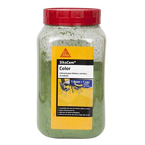 SIKA Cim Color 73603 Kleurstoffen in poedervorm voor cement, kalk en gips, groen