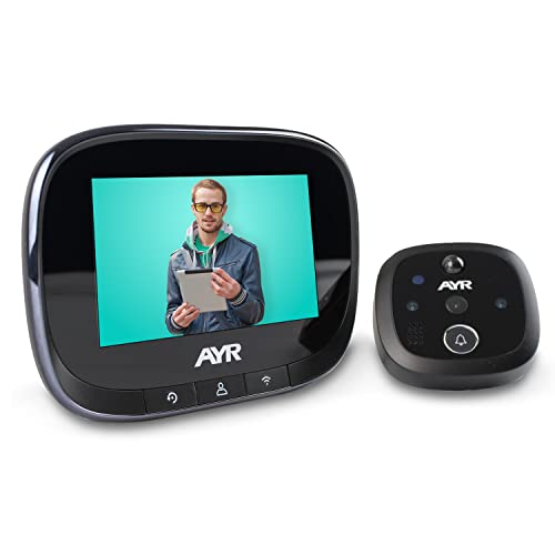 AYR 762 Black Edition Digital Wifi deurspion