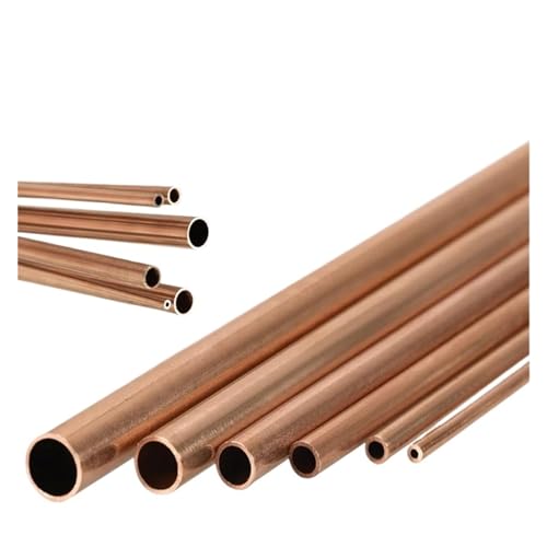 Gerrit 1-3 stuks Rood Koperen Buizen OD 2~18mm ID 1~16mm Lengte 200mm ~ 500mm Koperen Ronde Metalen Pijp Buizen (Size : 3x2x300mm x3pcs)