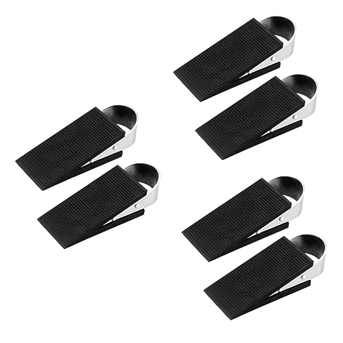 YReoUfHS Deurstop, Deurwig Stopper, 6 stuks roestvrijstalen deurstopper decoratieve deurstopper deurstoppers zware deurstopper zware deurstopper rubberen deurstopper rubberen deurstopper sterke magneetbumper (