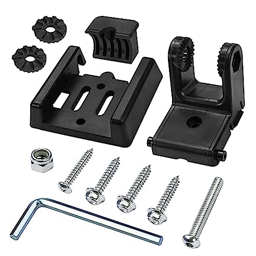 Widybord 1 STKS Transducer Beugel Zwart Plastic Spiegel Montage Hardware Kit voor 7400931 XNT, Transducer Mount voor XHS Model Transducers voor XNT 9 20