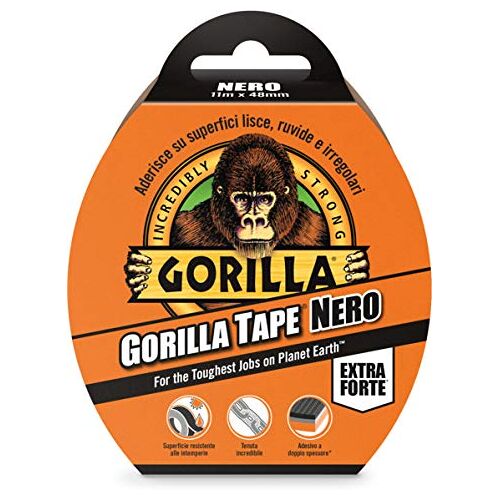 Gorilla Tape Zwart 11m