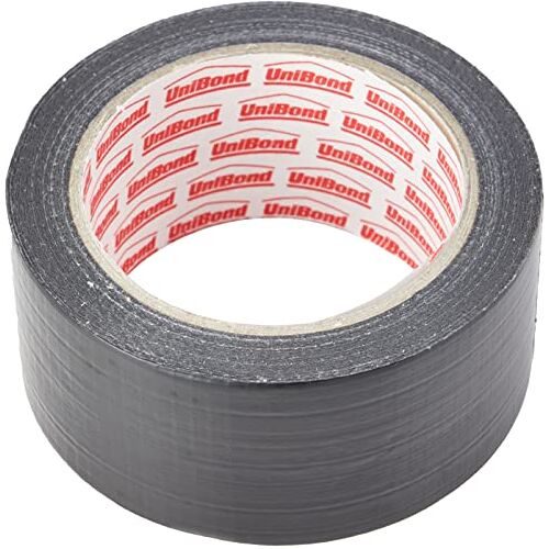 Unibond 1418173 Originele Duct Tape Hoge Sterkte Kleefband 50 mm x 25 m, Zwart