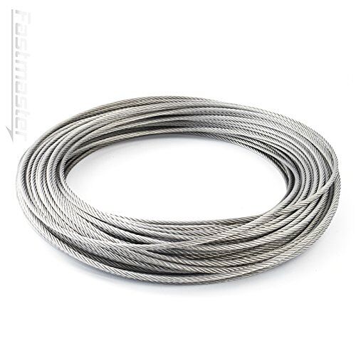 DQ-PP 5m roestvrij stalen kabel 1mm touw draden: 7x7