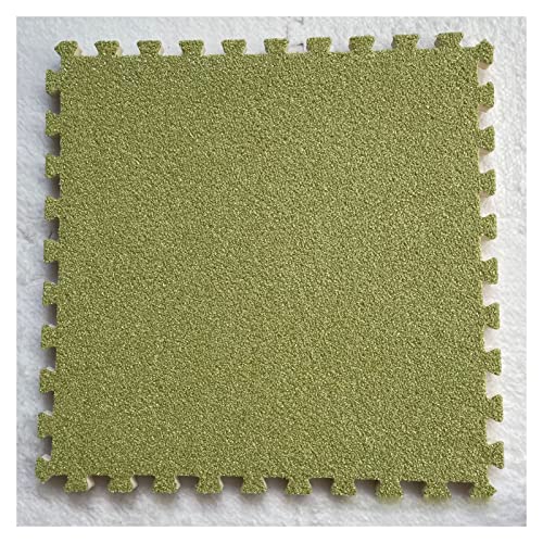 itonc Schuimmat, 16 stuks, verdikt, pluche schuim, vergrendeling, vloermat, 60 x 61 cm, zachte antislip schuimtegels, zachte antislip in elkaar grijpende schuimtegels, voor oefeningen, mat