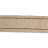 Chapuis B/GJ120 jute riem breedte 60 mm spoel 20 m ecrue rood gestreept