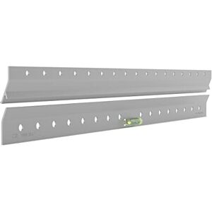 OOK 533212 Aluminium French Cleat ophangsysteem - Wandmontage OOK 533212 Aluminium French Cleat ophangsysteem - Wandmontage