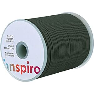 Innspiro Olijfgroene Waxed Katoendraad - 100m Knutselkoord Innspiro Olijfgroene Waxed Katoendraad - 100m Knutselkoord