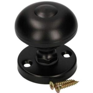 KOTARBAU - Zwarte poedercoated 55mm Deurknop voor deuren en poorten KOTARBAU - Zwarte poedercoated 55mm Deurknop voor deuren en poorten