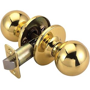 Design House 782912 Polished Brass Passage Deurknop - Deurtype Design House 782912 Polished Brass Passage Deurknop - Deurtype