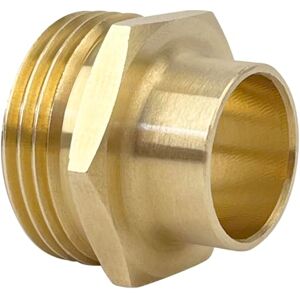 Boutte - Messing manchet mannelijke 18mm - 18 mm - 15x21 mm - Sleeve Boutte - Messing manchet mannelijke 18mm - 18 mm - 15x21 mm - Sleeve