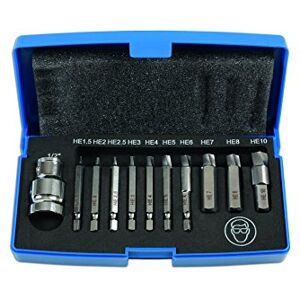 Laser Tools 6845 Schroefverwijderaar Set, 11-delig Laser Tools 6845 Schroefverwijderaar Set, 11-delig