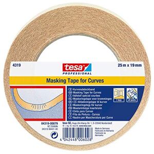 tesa UK 4319 Afplaktape - Bochten, 19mm x 25m - Masking Tape tesa UK 4319 Afplaktape - Bochten, 19mm x 25m - Masking Tape
