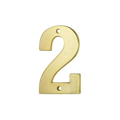 Thirard 00967192 – cijfer 2 hoogte 51 mm om te schroeven – wandplaat met indicatie – nummer 2 – accessoires/uitrusting – deuruitrusting – voor binnen en buiten Thirard 00967192 – cijfer 2 hoogte 51 mm om te schroeven – wandplaat met indicatie – nummer 2 – accessoires/uitrusting – deuruitrusting – voor binnen en buiten