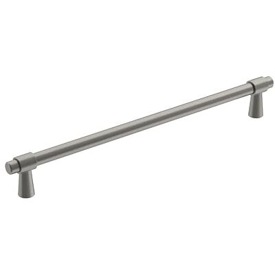 Amerock Cabinet Pull Satin Nickel 8-13/16 inch (224 mm) Center-to-Center Destine 1 Pack Drawer Pull Cabinet Handle Cabinet Hardware Amerock Cabinet Pull Satin Nickel 8-13/16 inch (224 mm) Center-to-Center Destine 1 Pack Drawer Pull Cabinet Handle Cabinet Hardware