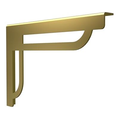 Cime Wandbeugel model Gatsby, set van 2, zwart staal, robuust en belastbaar, ideaal voor je houten of metalen planken. Cime Wandbeugel model Gatsby, set van 2, zwart staal, robuust en belastbaar, ideaal voor je houten of metalen planken.