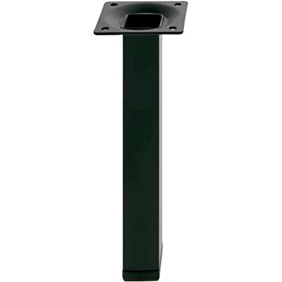 Amig Vierkante meubelpoten Model 3-25 x 25 x 350 mm Met stelschroef Op 4 punten vast te schroeven Draagvermogen tot 15 kg per poot Zwart staal Amig Vierkante meubelpoten Model 3-25 x 25 x 350 mm Met stelschroef Op 4 punten vast te schroeven Draagvermogen tot 15 kg per poot Zwart staal