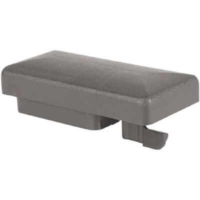 Alberts 657659 paalkap voor vierkante metalen palen accessoires voor industrieel programma, grijs Alberts 657659 paalkap voor vierkante metalen palen accessoires voor industrieel programma, grijs