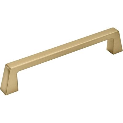 Amerock Kasttrek Champagne Brons 6-5/16 inch (160 mm) midden naar midden Blackrock 1 pak lade pull lade handvat kast hardware Amerock Kasttrek Champagne Brons 6-5/16 inch (160 mm) midden naar midden Blackrock 1 pak lade pull lade handvat kast hardware