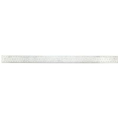 Alberts 339401 Geperforeerde plaatstrook sendzimir verzinkt 960 x 60 mm Alberts 339401 Geperforeerde plaatstrook sendzimir verzinkt 960 x 60 mm