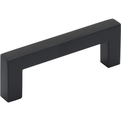 Amerock Kabinettrek mat zwart 3 inch (76 mm) midden naar midden monument 1 pak lade pull lade handvat kast hardware Amerock Kabinettrek mat zwart 3 inch (76 mm) midden naar midden monument 1 pak lade pull lade handvat kast hardware