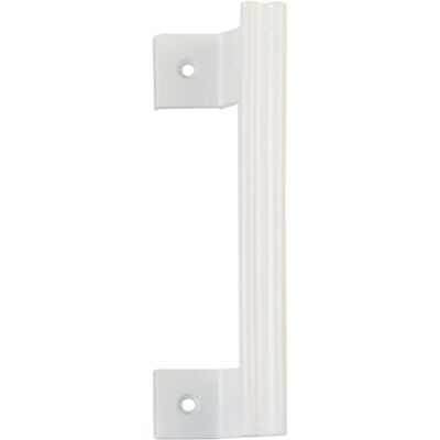 Amig Schuifdeurgreep model 3050-185 x 26 mm Met offset behuizing, ideaal voor binnenschuifdeuren en kastdeuren Met ergonomische greep Wit aluminium Amig Schuifdeurgreep model 3050-185 x 26 mm Met offset behuizing, ideaal voor binnenschuifdeuren en kastdeuren Met ergonomische greep Wit aluminium