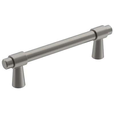 Amerock Cabinet Pull Satin Nickel 3-3/4 inch (96 mm) Center-to-Center Destine 1 Pack Drawer Pull Cabinet Handle Cabinet Hardware Amerock Cabinet Pull Satin Nickel 3-3/4 inch (96 mm) Center-to-Center Destine 1 Pack Drawer Pull Cabinet Handle Cabinet Hardware