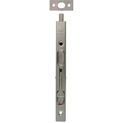 Amig Insteekslot 200 x 17 mm Geschikt voor houten binnendeuren Verticaal zelfsluitend Slot voor badkamer, slaapkamer of kantoor Veiligheidsslot Matzilver staal Amig Insteekslot 200 x 17 mm Geschikt voor houten binnendeuren Verticaal zelfsluitend Slot voor badkamer, slaapkamer of kantoor Veiligheidsslot Matzilver staal