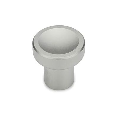Ganter Normelemente GN 676.5-21-M4-A gekartelde knop roestvrij staal, zilver, diameter greep: 21mm schroefdraad: M4 Ganter Normelemente GN 676.5-21-M4-A gekartelde knop roestvrij staal, zilver, diameter greep: 21mm schroefdraad: M4