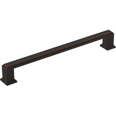Amerock Kabinettrek Olie gewreven brons 7-9/16 inch (192 mm) Center-to-Center Benoemen 1 Pack Lade Pull Kabinet handvat Kabinet Hardware Amerock Kabinettrek Olie gewreven brons 7-9/16 inch (192 mm) Center-to-Center Benoemen 1 Pack Lade Pull Kabinet handvat Kabinet Hardware