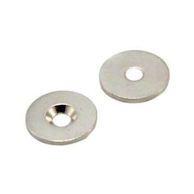 first4magnets Counterunk stalen schijf voor het gebruik van magneten, hangende afbeeldingen of notitieborden 20 mm diameter x 2 mm dik x 4 mm gat verpakking van 50 stuks first4magnets Counterunk stalen schijf voor het gebruik van magneten, hangende afbeeldingen of notitieborden 20 mm diameter x 2 mm dik x 4 mm gat verpakking van 50 stuks