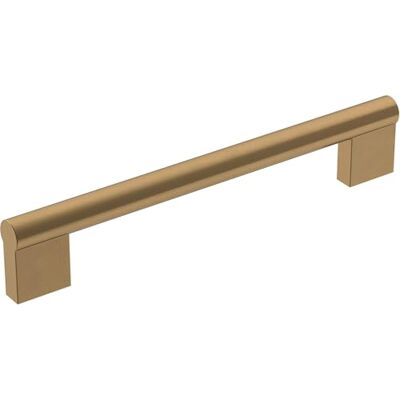 Amerock Kabinettrek Champagne Brons 6-5/16 inch (160 mm) Center-to-Center Versa 1 Pack Lade Pull Kabinet handvat Kabinet Hardware Amerock Kabinettrek Champagne Brons 6-5/16 inch (160 mm) Center-to-Center Versa 1 Pack Lade Pull Kabinet handvat Kabinet Hardware