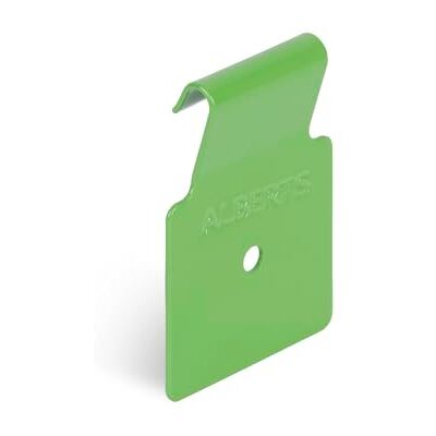 Alberts 688295 decoratieve haak Gr. S S-sendzimir verzinkt-geelgroen-plastic coat-RAL6018, geelgroen Alberts 688295 decoratieve haak Gr. S S-sendzimir verzinkt-geelgroen-plastic coat-RAL6018, geelgroen