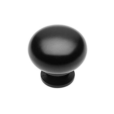GTV Knop Bergamo Ø 3 cm I Meubelknoppen met schroeven I Kastknoppen Keukenknoppen Deurknop Ladeknop Handgreep Meubelgrepen I Zwart mat GTV Knop Bergamo Ø 3 cm I Meubelknoppen met schroeven I Kastknoppen Keukenknoppen Deurknop Ladeknop Handgreep Meubelgrepen I Zwart mat