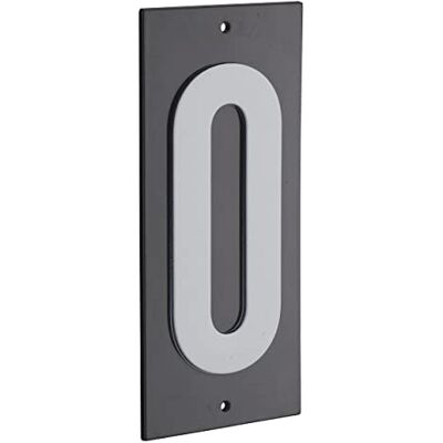 THIRARD - Targa numero civico 0 - 56x130 - house plate THIRARD - Targa numero civico 0 - 56x130 - house plate