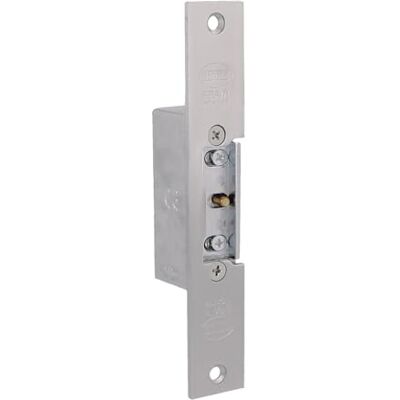 Amig Elektrische inbouwdeuropener Mod.10-150 x 25 x 3 mm Amperage: 1,1 A Inclusief 8-12 V AC-spoel Deurslot voor poorten, winkels of kantoren Amig Elektrische inbouwdeuropener Mod.10-150 x 25 x 3 mm Amperage: 1,1 A Inclusief 8-12 V AC-spoel Deurslot voor poorten, winkels of kantoren