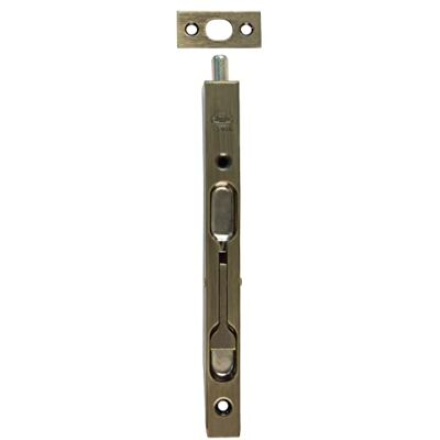 Amig Insteekslot 200 x 17 mm Geschikt voor houten binnendeuren Verticaal zelfsluitend Slot voor badkamer, slaapkamer of kantoor Veiligheidsslot Staal met leer Amig Insteekslot 200 x 17 mm Geschikt voor houten binnendeuren Verticaal zelfsluitend Slot voor badkamer, slaapkamer of kantoor Veiligheidsslot Staal met leer
