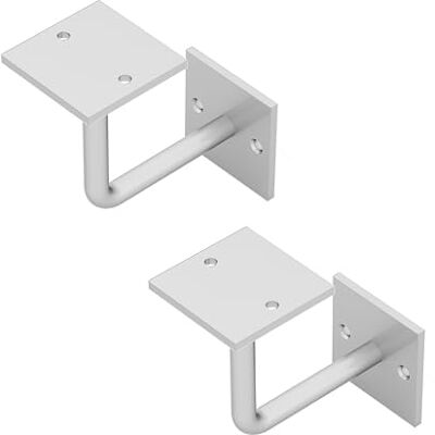 Alberts - Oli - Weißaluminium glänzend - 50x100x100 mm - boekenplankdrager Alberts - Oli - Weißaluminium glänzend - 50x100x100 mm - boekenplankdrager