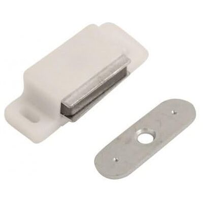 Merriway BH00396 Zware magnetische kastdeursluitingen - Wit Merriway BH00396 Zware magnetische kastdeursluitingen - Wit