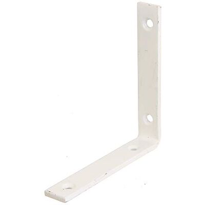 Alberts - Balkenwinkel aus Stahl - zinkfosfaterd - wit kunststof gecoat - Angle bracket Alberts - Balkenwinkel aus Stahl - zinkfosfaterd - wit kunststof gecoat - Angle bracket