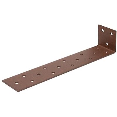 Alberts 822217 DURAVIS® platte stalen betonanker roestbruin duplex gecoat afmetingen 205 x 40 x 40 mm set van 10 Alberts 822217 DURAVIS® platte stalen betonanker roestbruin duplex gecoat afmetingen 205 x 40 x 40 mm set van 10