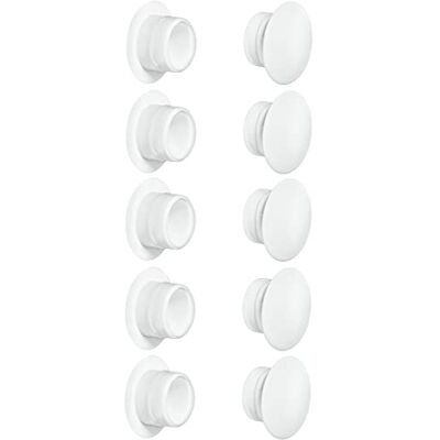 CYCLINGCOLORS - Ø12mm - wit - kunststof afdekdop CYCLINGCOLORS - Ø12mm - wit - kunststof afdekdop