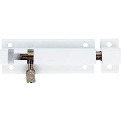 Amig Opbouwgrendel 300 x 30 mm Geschikt voor houten binnendeuren Rechte randen Sluiting voor badkamer, slaapkamer of kantoor Veiligheidsgrendel Wit aluminium Amig Opbouwgrendel 300 x 30 mm Geschikt voor houten binnendeuren Rechte randen Sluiting voor badkamer, slaapkamer of kantoor Veiligheidsgrendel Wit aluminium