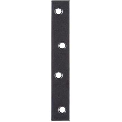 Alberts 329655 platte connector verzinkt zwart kunststof gecoat 100 x 15 x 1,75 mm, zwart Alberts 329655 platte connector verzinkt zwart kunststof gecoat 100 x 15 x 1,75 mm, zwart