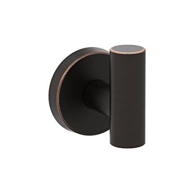 Amerock Arrondi Olie Gewreven Brons Hedendaagse Enkele Robe Haak Amerock Arrondi Olie Gewreven Brons Hedendaagse Enkele Robe Haak