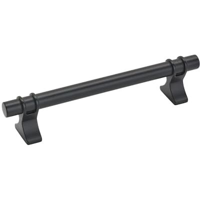 Amerock Kabinettrek Mat Zwart 5-1/16 inch (128 mm) midden naar midden Davenport 1 pak lade pull lade handvat kast hardware Amerock Kabinettrek Mat Zwart 5-1/16 inch (128 mm) midden naar midden Davenport 1 pak lade pull lade handvat kast hardware