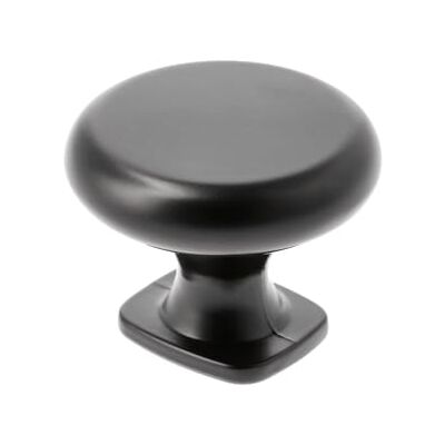 GTV Knop Lorena Ø 3,3 cm I Meubelknoppen met schroeven I Kastknoppen Keukenknoppen Deurknop Ladeknop Handgreep Meubelgrepen I Mat Zwart GTV Knop Lorena Ø 3,3 cm I Meubelknoppen met schroeven I Kastknoppen Keukenknoppen Deurknop Ladeknop Handgreep Meubelgrepen I Mat Zwart