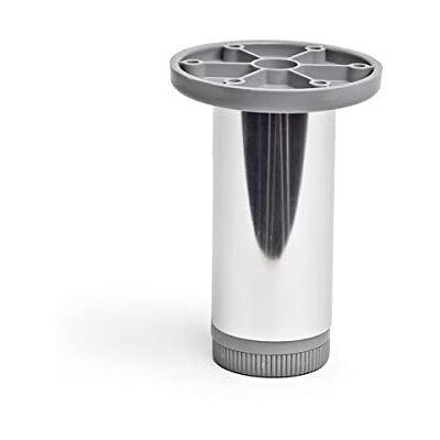 Amig Cycloonvoet van aluminium, verchroomd, glanzend, mod. 405. Hoogte: 100 mm Amig Cycloonvoet van aluminium, verchroomd, glanzend, mod. 405. Hoogte: 100 mm